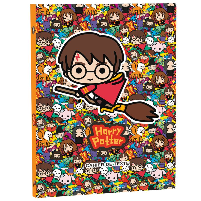 3661507516493-Cahier de texte Harry Potter - 15 x 21 cm - Chibibi - Kid'Abord-P_400005954_1-0
