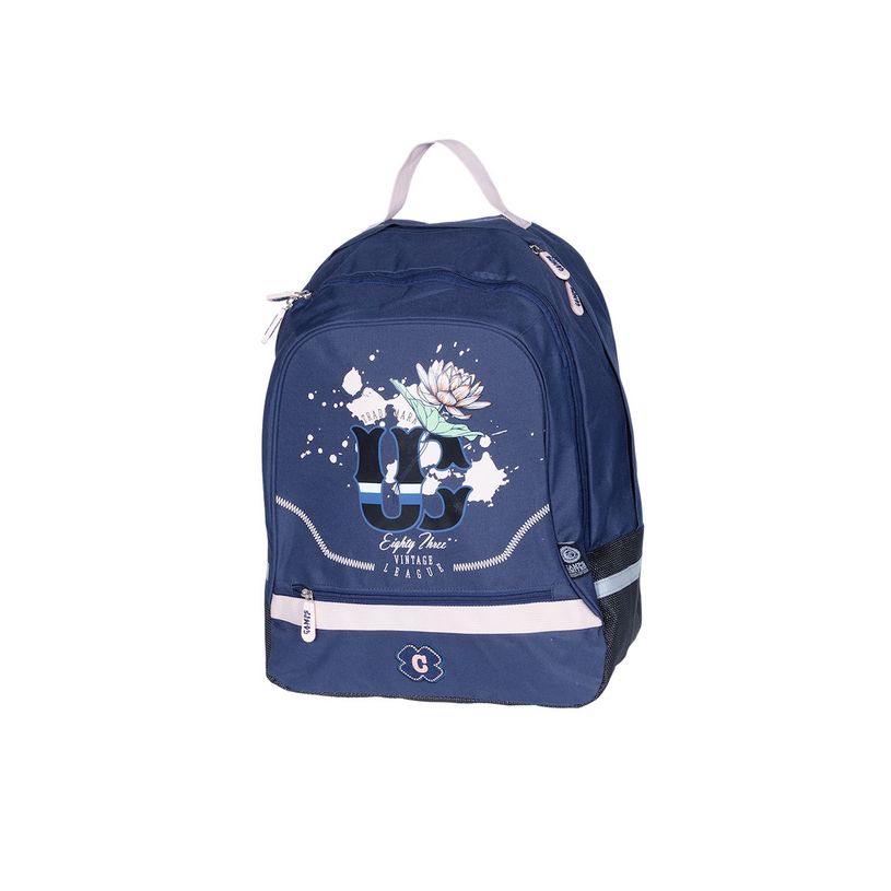 3661507321318-Sac à dos CAMPS Lotus - 2 compartiments - bleu marine - Kid'Abord-P_400005983_1-0