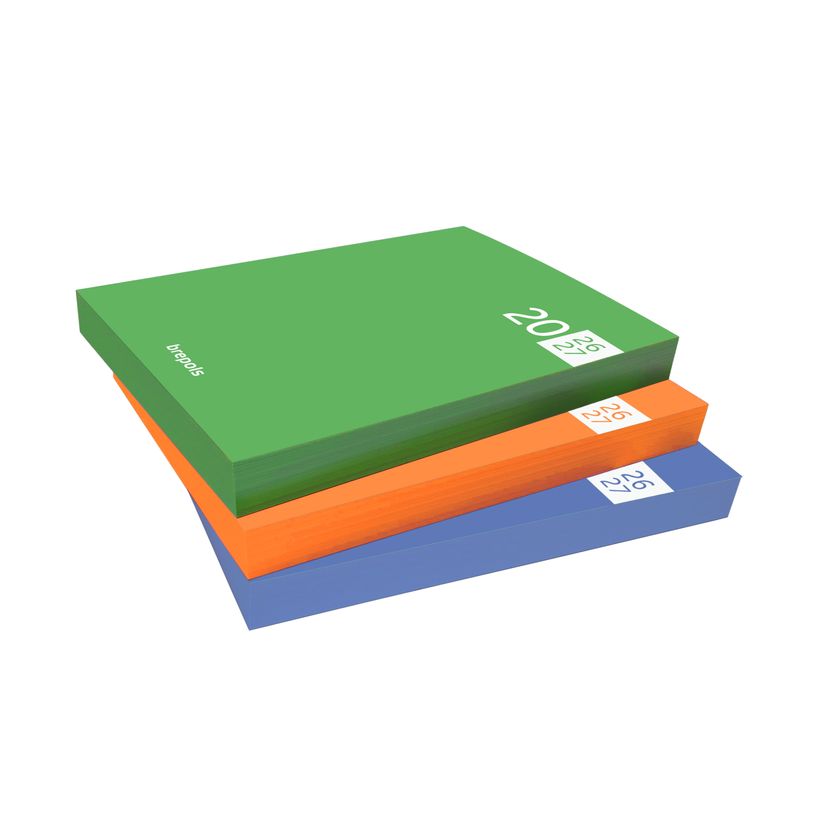 5412303376419-Agenda Veneto - 1 jour par page - 11,5 x 16,9 cm - 3 couleurs disponible - Brepols--2