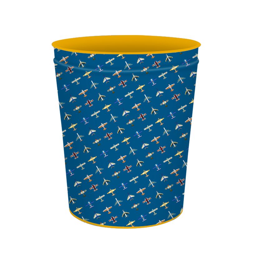 3371010465309-Quo Vadis - Corbeille à papier - Louise & Arthur - 22,5x25,5 cm - Métal--0