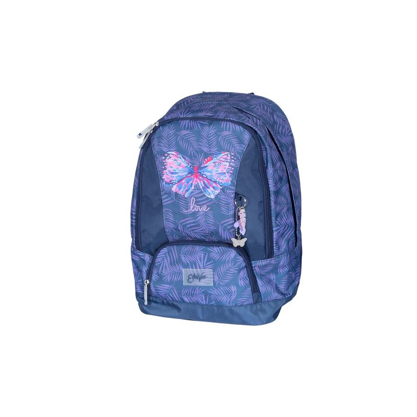 3661507221311-Sac à dos ETTAVEE Love - 2 compartiments - bleu marine - Kid'Abord-P_400006033_1-0