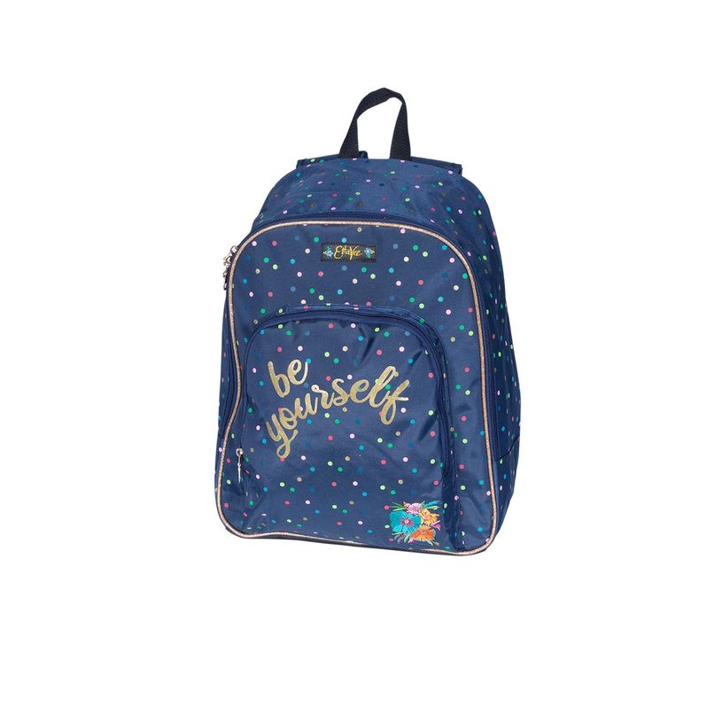 3661507220307-Sac à dos ETTAVEE Bloom - 1 compartiment - bleu marine - Kid'Abord-P_400006039_1-0