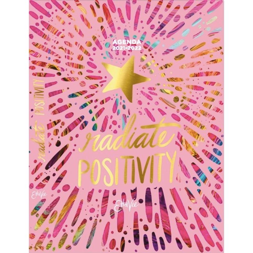 3661507215310-Agenda Ettavee 1 jour par page - 12 x 17 cm - 2 décors au choix : Star ou Be You - Kid'Ab-P_400006045_1-0