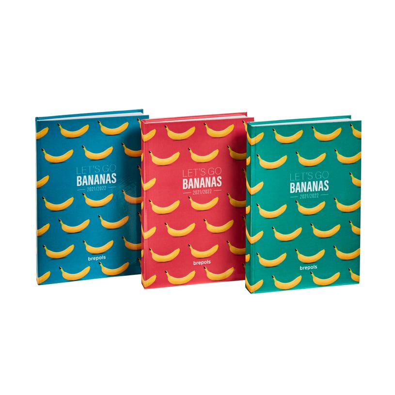5412303375566-Agenda Bananas - 1 jour par page - 11,5 x 16,9 cm - 3 coloris disponibles - Brepols-P_400006084_2-0