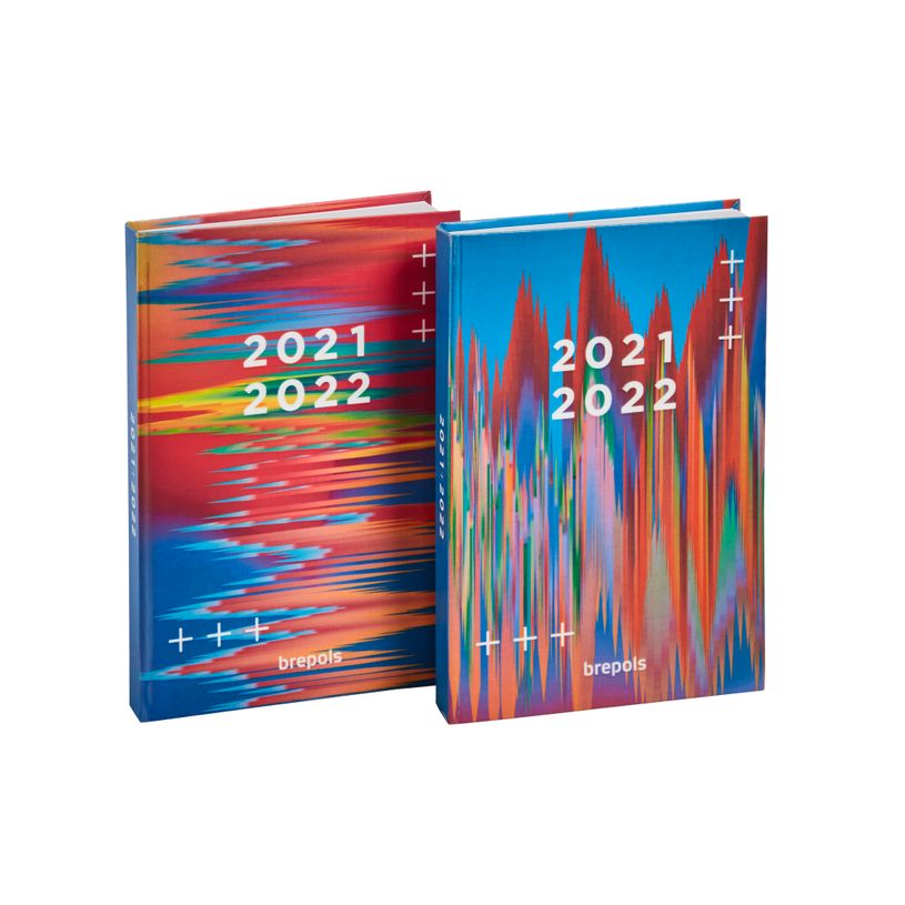 5412303375597-Agenda Glitch - 1 jour par page - 11,5 x 16,9 cm - 2 décors disponibles - Brepols-P_400006086_1-0