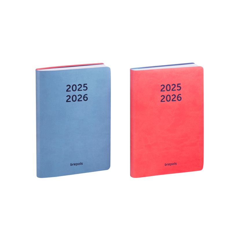 5412303375719-Agenda Colora - 1 jour par page - 12 x 17,5 cm - 2 couleurs disponibles - Brepols-P_400006087_1-0