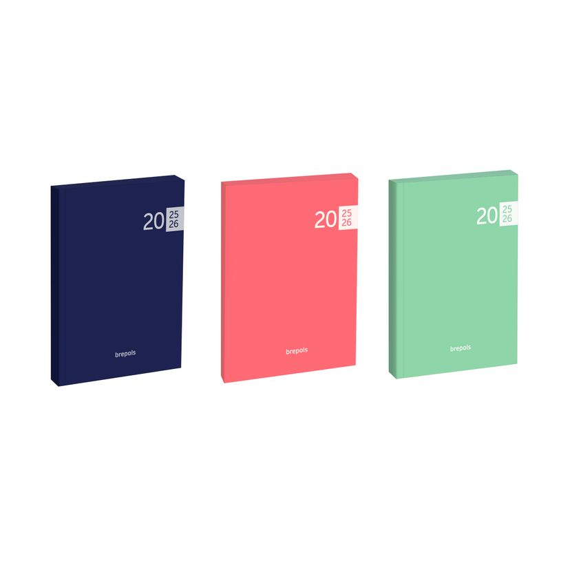 5412303376419-Agenda Veneto - 1 jour par page - 11,5 x 16,9 cm - 3 modèles disponibles - Brepols-P_400006088_1-0