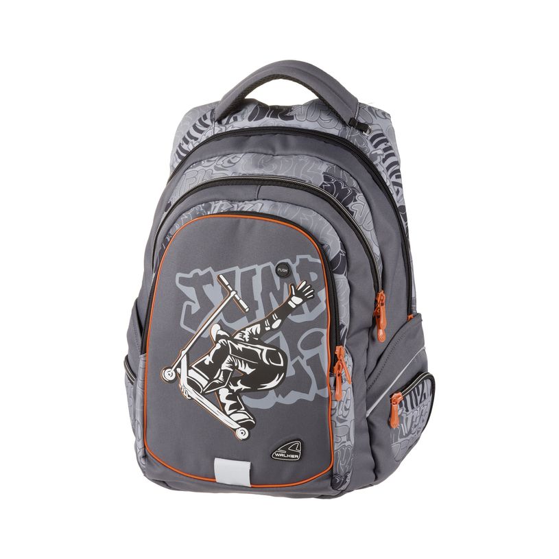 9002638218605-Walker Fame - Sac à dos Scooter gris - 2 compartiments - Carpentras-P_400006091_1-0