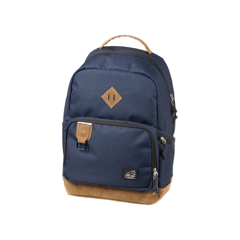 9002638218995-Walker Pure Eco - Sac à dos bleu denim - 2 compartiments - Carpentras-P_400006123_1-0