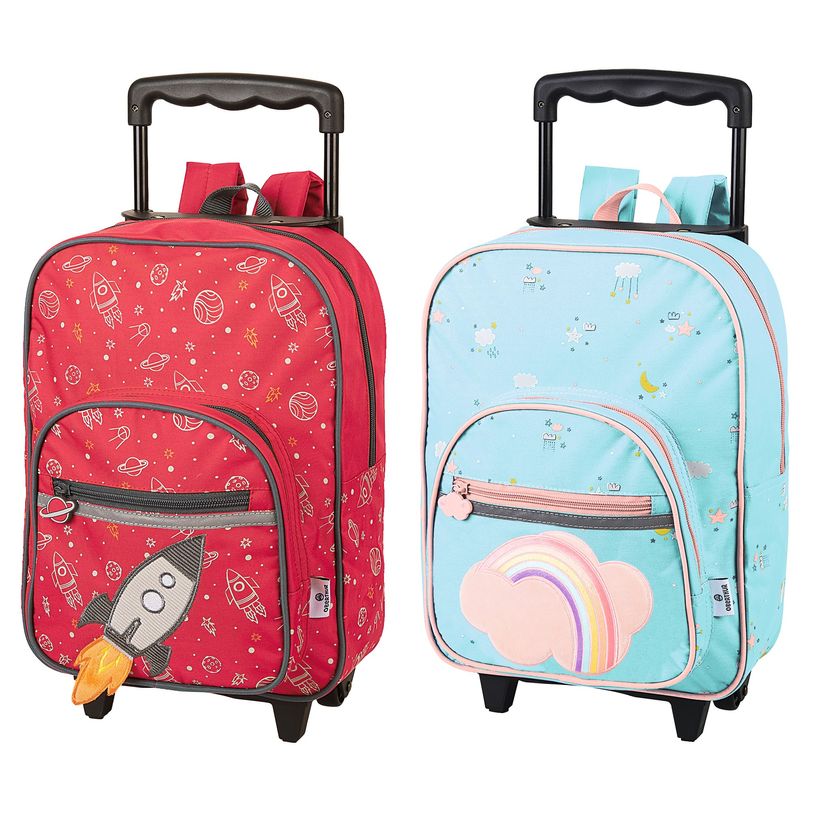 3664447102139-Sac à roulettes maternelle Stars - 1 compartiment - 2 décors disponibles - Oberthur-P_400006202_1-0