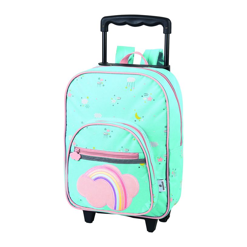 3664447102139-Sac à roulettes maternelle Stars - 1 compartiment - 2 décors disponibles - Oberthur-P_400006202_3-2
