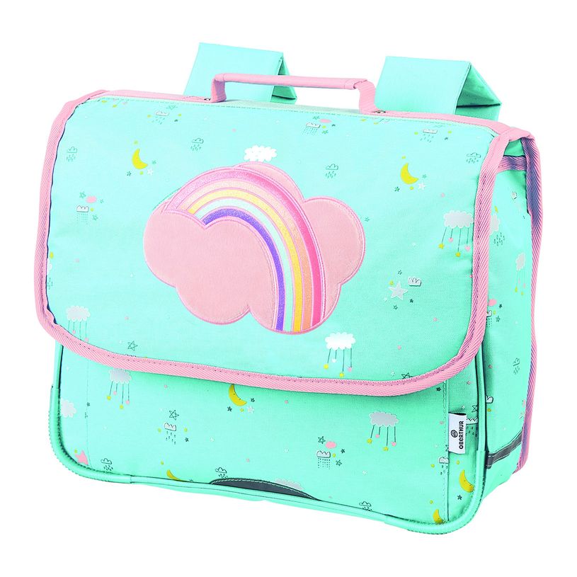 3664447102115-Cartable Stars 35cm - 1 compartiment - 2 décors disponibles - Oberthur-P_400006203_3-2