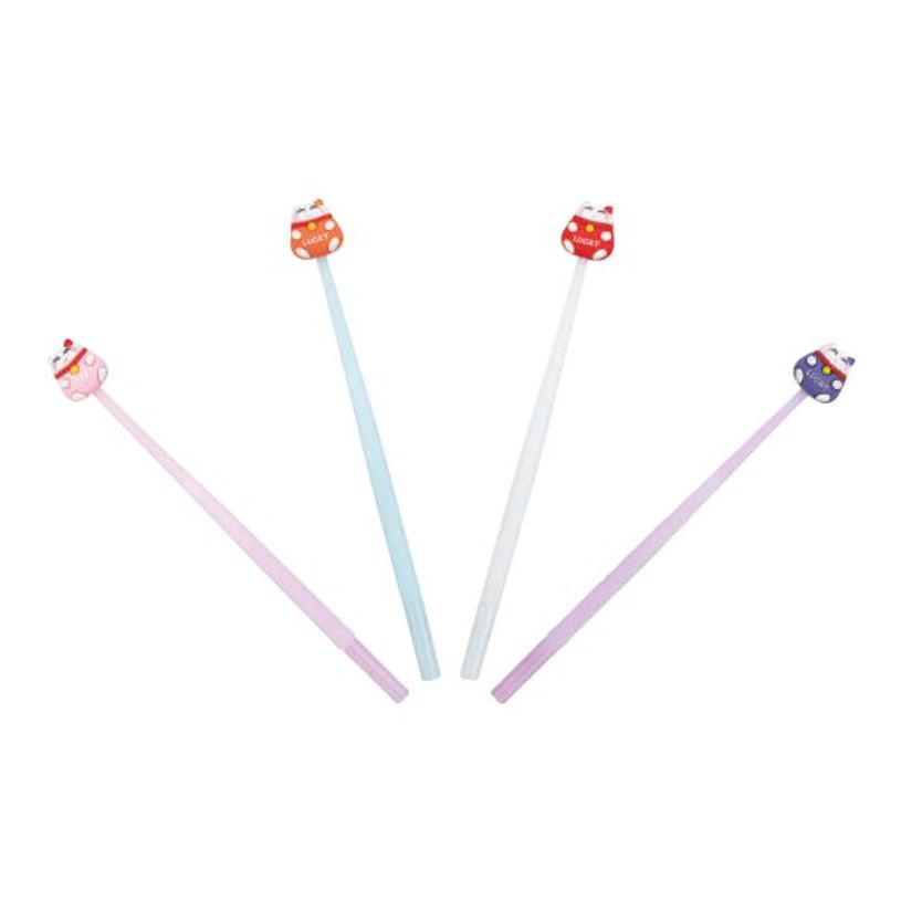 3108726757363-Oberthur Chaton - Stylo à bille encre gel - disponible dans différentes couleurs-P_400006204_1-0