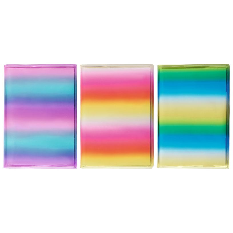 3664447102146-Agenda sous jaquette Rainbow - 1 jour par page - 13 x 18 cm - 3 décors au choix - Oberthu-P_400006207_1-0