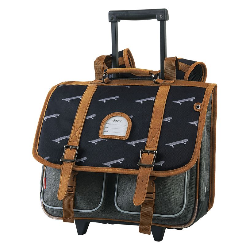 3664447102023-Cartable Kickers Skate à roulettes - 2 compartiments - Oberthur-P_400006218_1-0