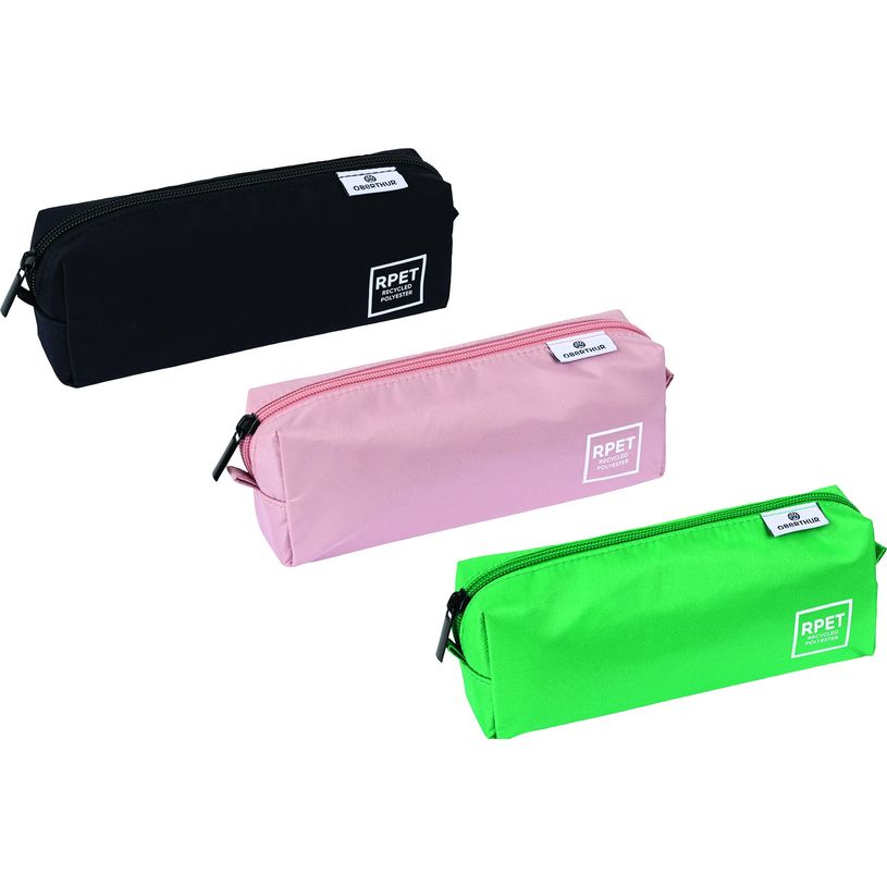 3108726488786-Trousse RPET recyclée - 1 compartiment - disponible dans différentes couleurs - Oberthur-P_400006235_1-0