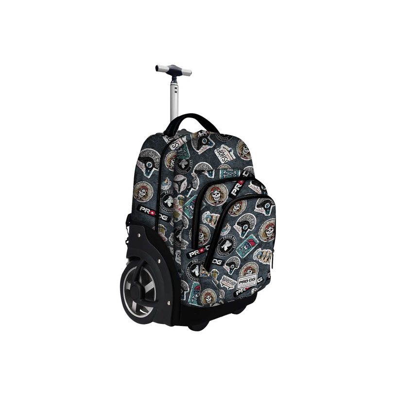 8445118009446-PRO-DG Stickers - Sac à dos à roulettes 3 compartiments - Karactermania-P_400006271_1-0
