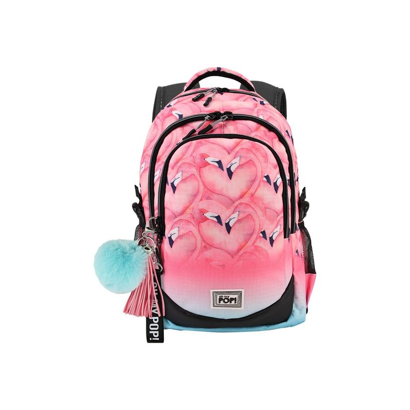 8445118008524-Oh My Pop! Running Flaming - Sac à dos 44 cm - 3 compartiments - Karactermania-P_400006295_2-1