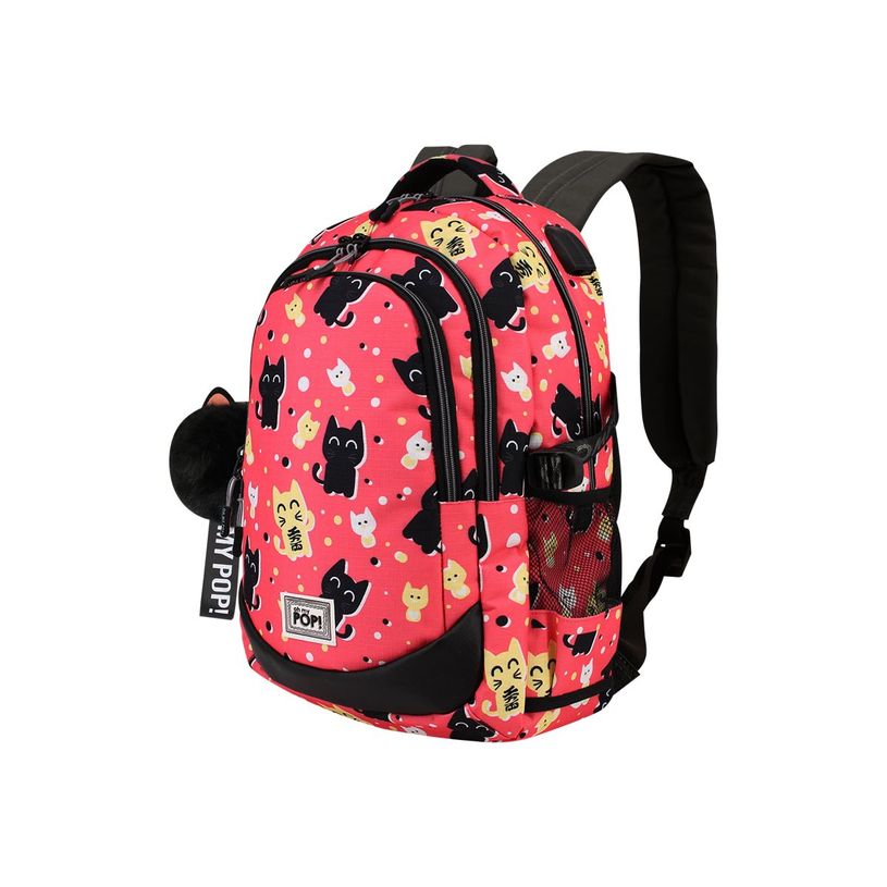 8445118011685-Oh My Pop! Running Neko - Sac à dos 44 cm - 3 compartiments - Karactermania-P_400006298_1-0