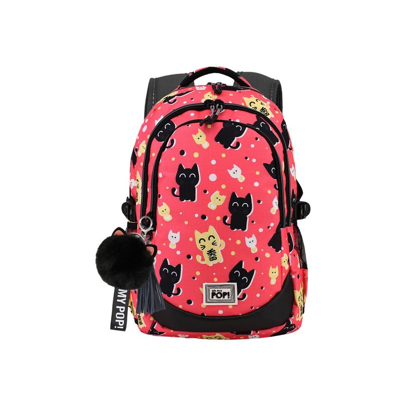 8445118011685-Oh My Pop! Running Neko - Sac à dos 44 cm - 3 compartiments - Karactermania-P_400006298_2-1