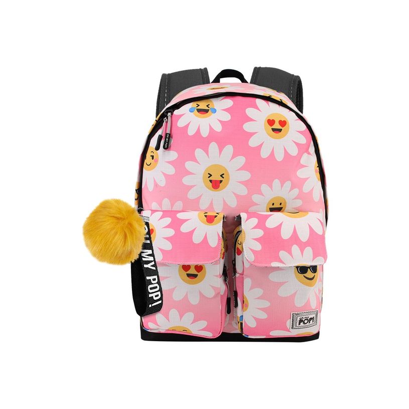 8445118002744-Oh My Pop! Twin Happy Flower - Sac à dos 44 cm - 3 compartiments - Karactermania-P_400006304_2-1