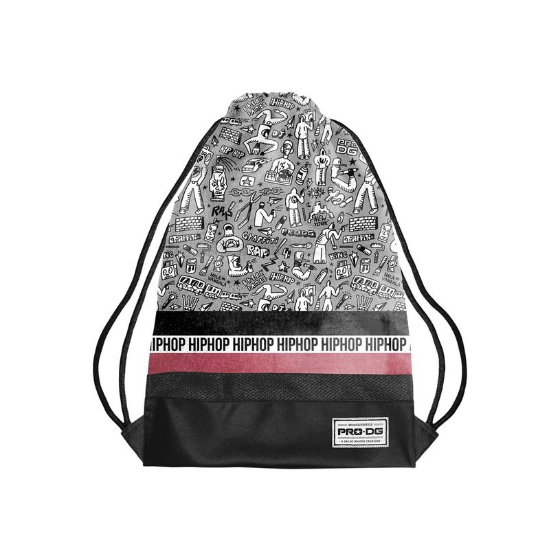 8445118002980-PRO-DG Hip Hop Storm - Sac à dos piscine cordon - 1 compartiment - Karactermania-P_400006310_2-1