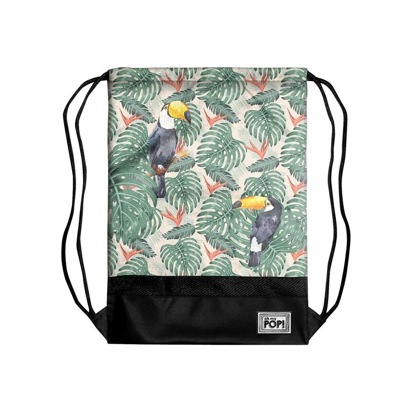 8445118011821-Oh My Pop! Toucan - Sac à dos piscine cordon - 1 compartiment - Karactermania-P_400006320_1-0