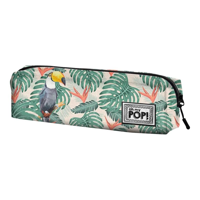 8445118011852-Oh My Pop! Toucan - Trousse carrée - 1 compartiment - Karactermania-P_400006342_1-0