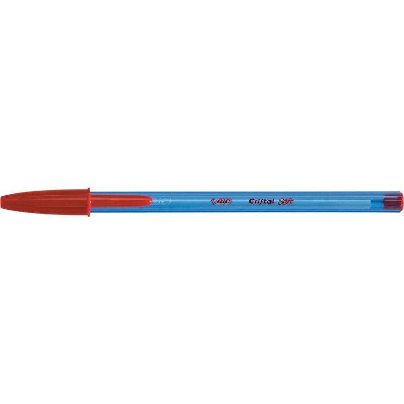 3086123339927-BIC Cristal SOFT - Stylo à bille - rouge - 1 mm-P_400006358_3-2