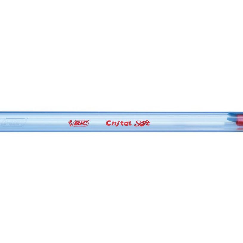 3086123339927-BIC Cristal SOFT - Stylo à bille - rouge - 1 mm-P_400006358_4-3