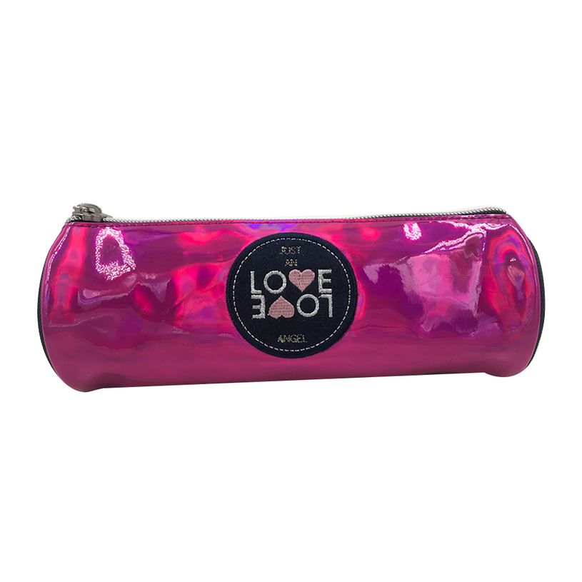 3700516282828-Trousse ronde Love Love - 1 compartiment - disponible dans différentes couleurs - Bagtrot-P_400006364_1-0