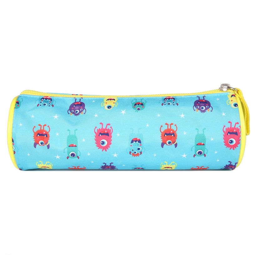 4891320457980-Trousse ronde Phileas Monstres - 1 compartiment - bleu - Bagtrotter-P_400006367_2-1