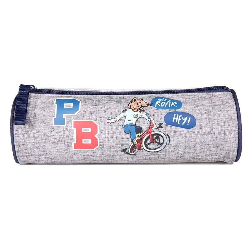 4891320452329-Trousse ronde Poivre Blanc - 1 compartiment - gris - Bagtrotter-P_400006378_1-0