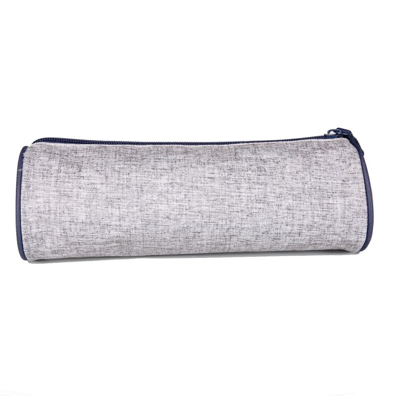 4891320452329-Trousse ronde Poivre Blanc - 1 compartiment - gris - Bagtrotter-P_400006378_2-1