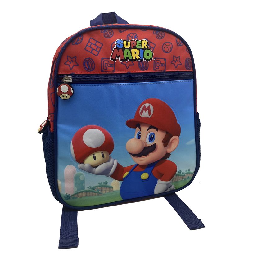 5411217689868-Sac à dos maternelle Super Mario - 1 compartiment - bleu et rouge - Bagtrotter-P_400006414_1-0