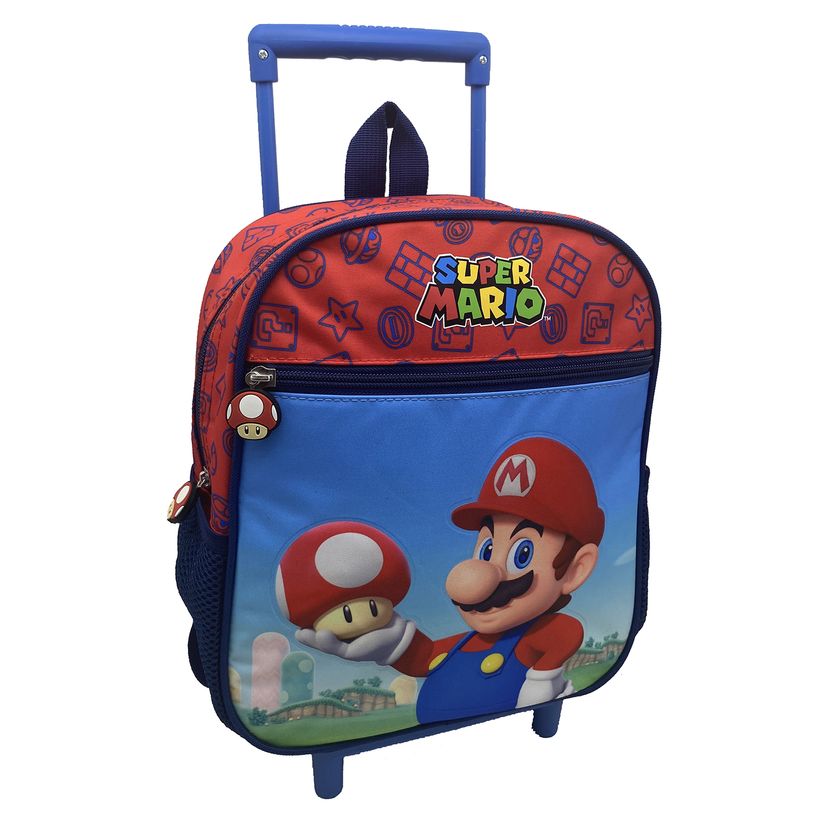5411217525081-Sac à dos à roulettes Super Mario - 1 compartiment - bleu et rouge - Bagtrotter-P_400006418_1-0