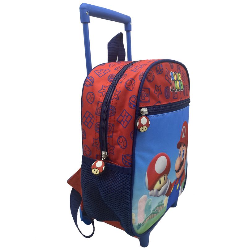 5411217525081-Sac à dos à roulettes Super Mario - 1 compartiment - bleu et rouge - Bagtrotter-P_400006418_2-1