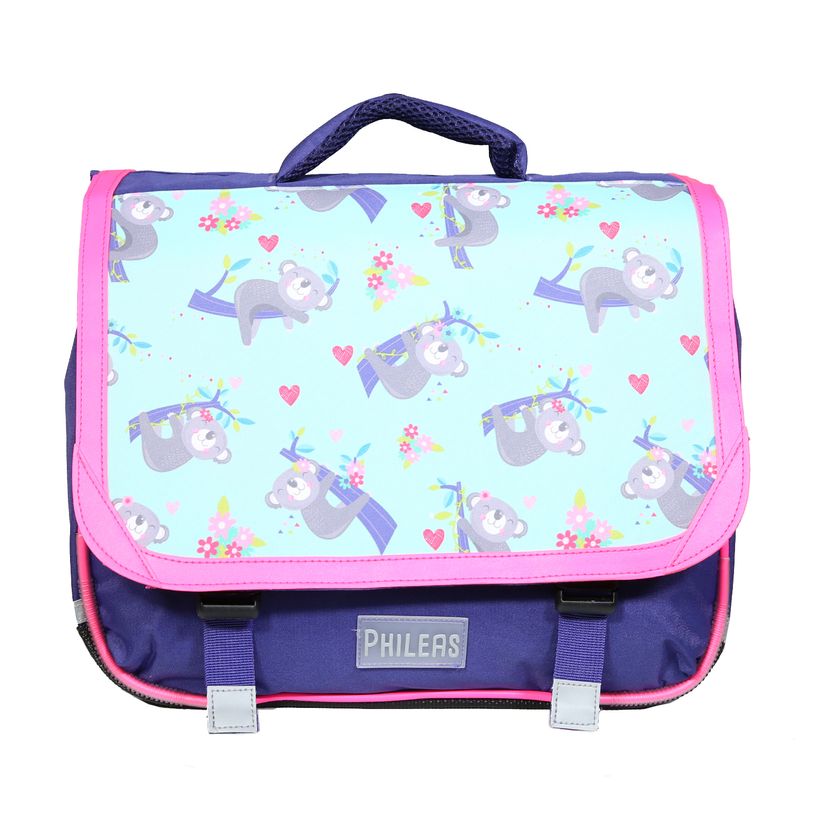 4891320451520-Cartable Phileas Koalas 35 cm - 2 compartiments - bleu - Bagtrotter-P_400006421_1-0