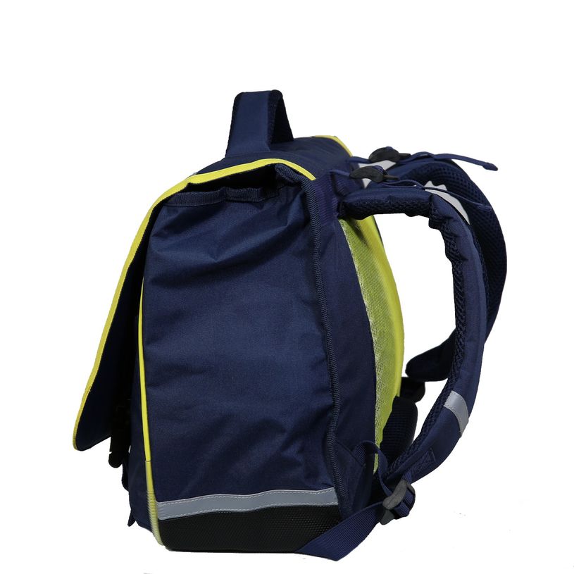 4891320451797-Cartable Phileas Monstres 38 cm - 2 compartiments - bleu - Bagtrotter-P_400006436_3-2