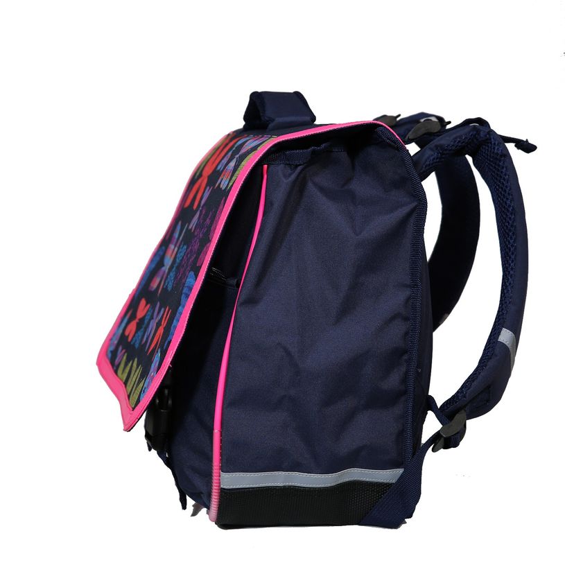 4891320453548-Cartable Phileas Papillons 38 cm - 2 compartiments - violet - Bagtrotter-P_400006437_3-2