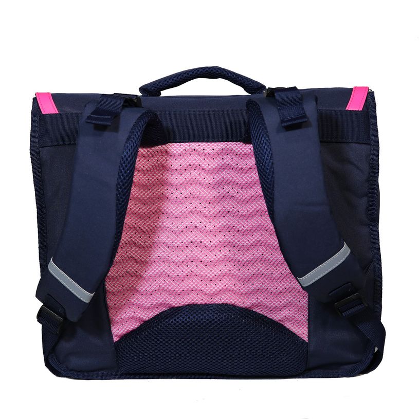 4891320453548-Cartable Phileas Papillons 38 cm - 2 compartiments - violet - Bagtrotter-P_400006437_4-3