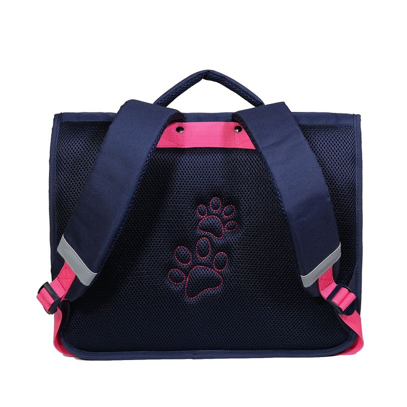 4891320453388-Cartable Lililou 38 cm - 2 compartiments - bleu marine - Bagtrotter-P_400006439_4-3