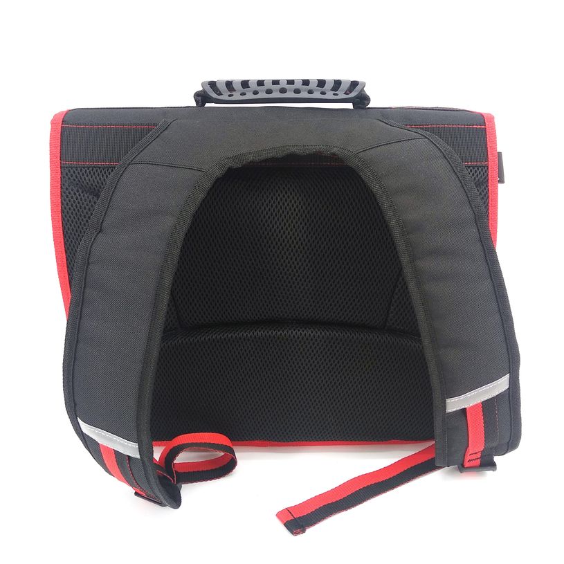 3700516280053-Cartable Miraculous 38 cm - 2 compartiments - noir et rouge - Bagtrotter-P_400006443_3-2