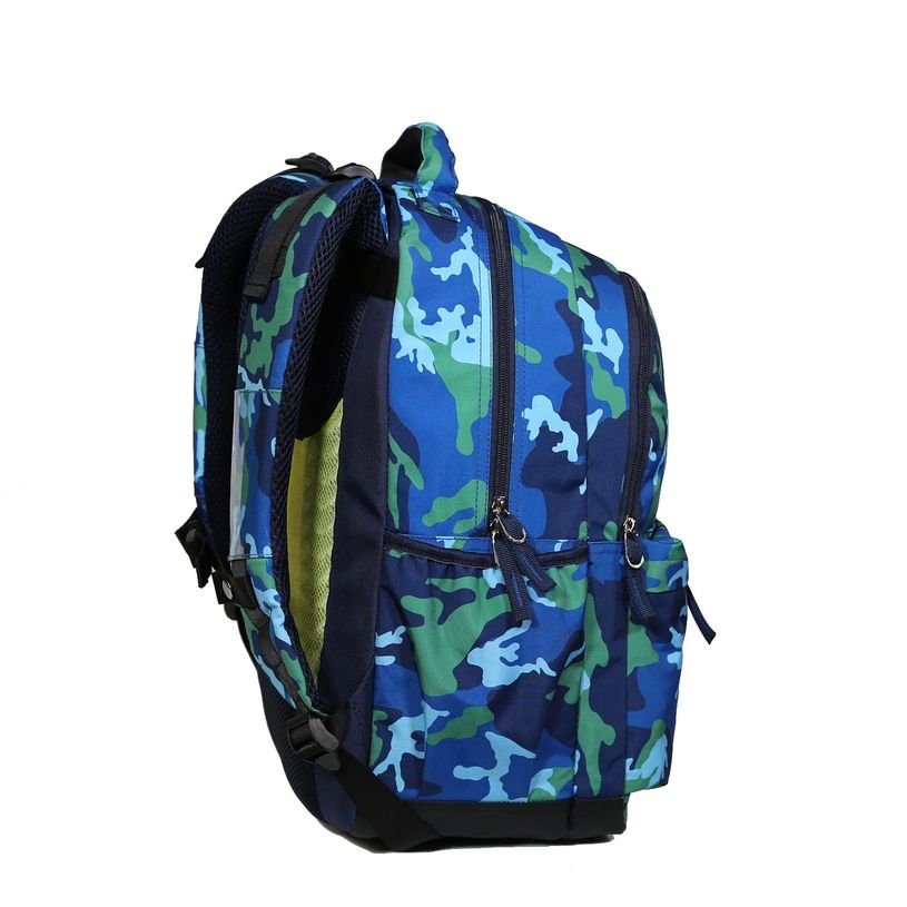 4891320456112-Sac à dos Phileas Militaire - 2 compartiments - bleu - Bagtrotter-P_400006453_3-2