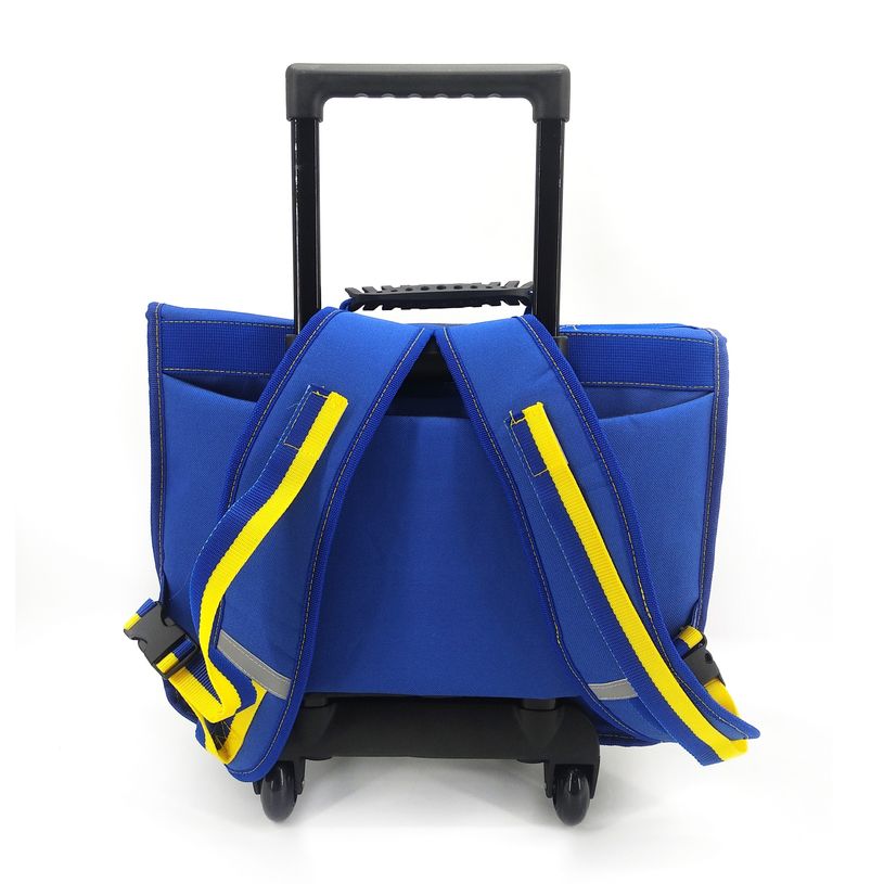 3700516279972-Cartable à roulettes Pokemon - 2 compartiments - bleu marine - Bagtrotter-P_400006470_3-2