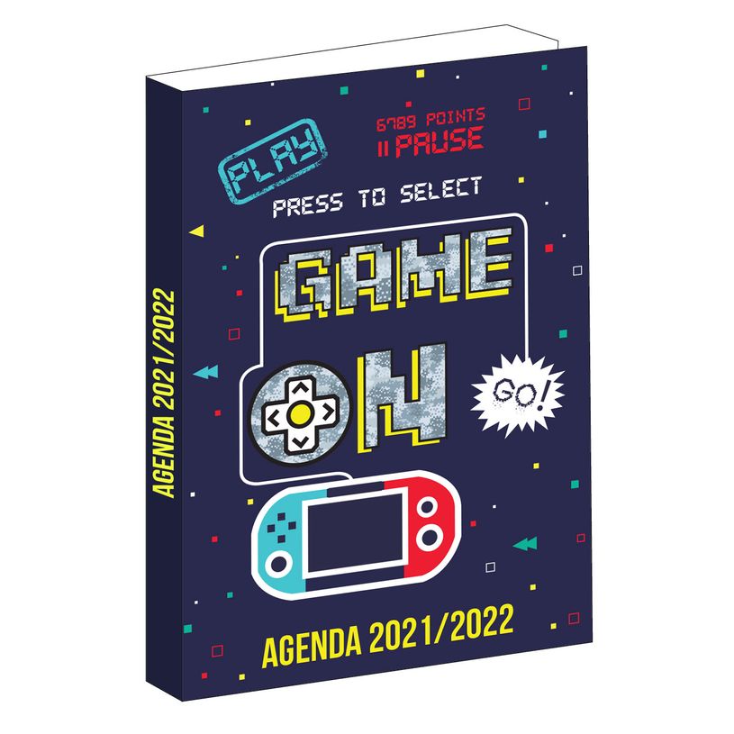 4891320457355-Agenda Phileas 1 jour par page - 12 x 17 cm - Game on - Bagtrotter-P_400006480_1-0