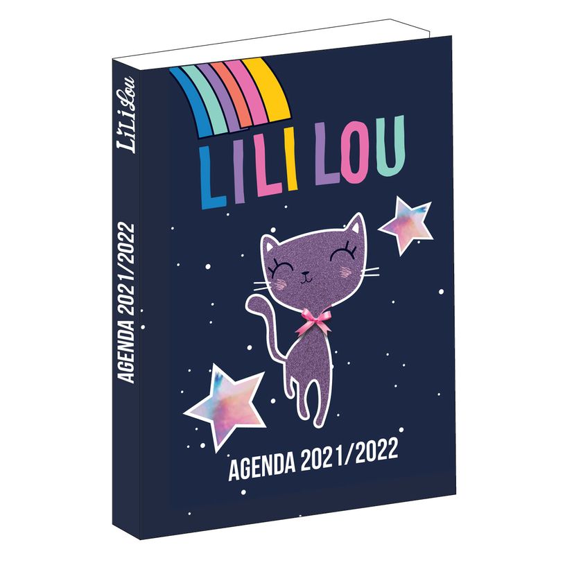4891320457416-Agenda Lililou - 1 jour par page - 12 x 17 cm - Bagtrotter-P_400006481_1-0