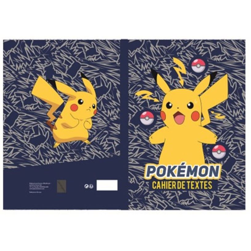 3700516282538-Cahier de textes Pokemon - 15 x 21 cm - Bagtrotter-P_400006492_1-0