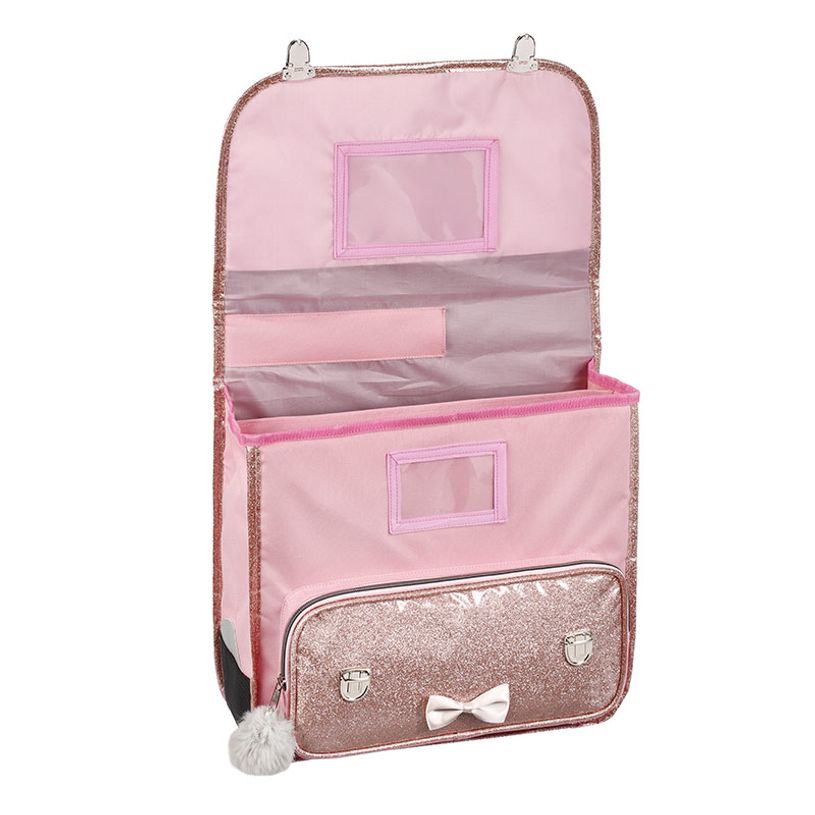 3135253282822-Cartable Sweet Cat 38 cm - rose - 2 compartiments - Viquel-P_400006506_3-2