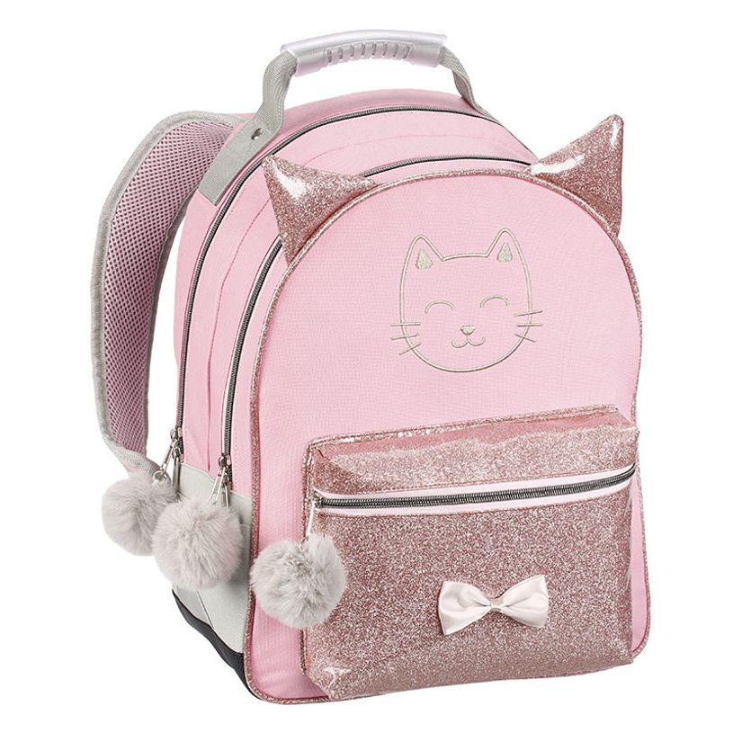 3135256242823-Sac à dos Sweet Cat 2 compartiments - rose - Viquel-P_400006507_1-0